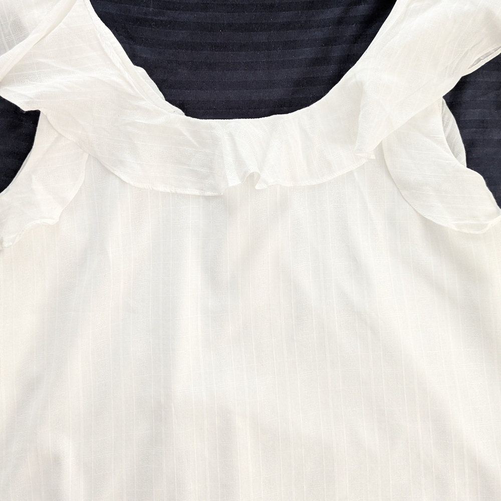 NWT Grace Karin Ruffled Tank - Picture 4 of 9